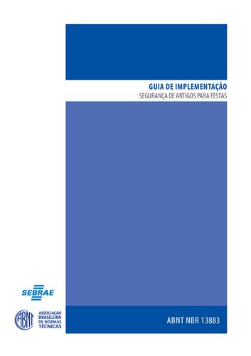 [ABNT NBR 13883] Segurança de artigos para festas
