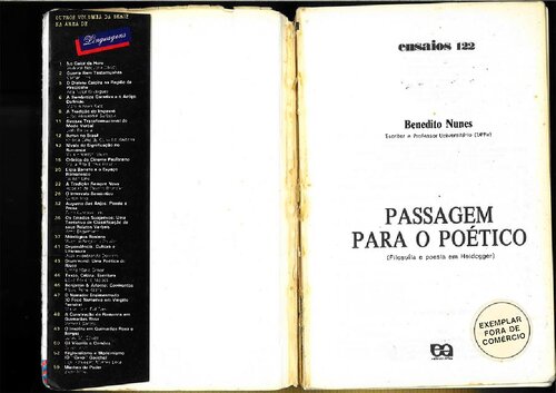 Passagem para o poético