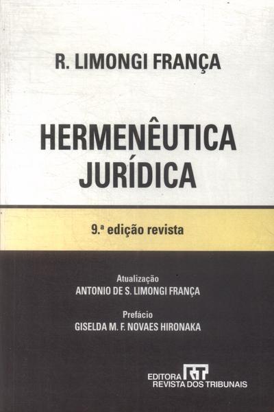 Hermenêutica jurídica