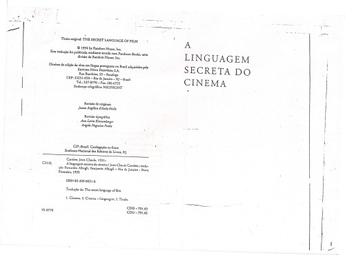 A Linguagem Secreta do Cinema