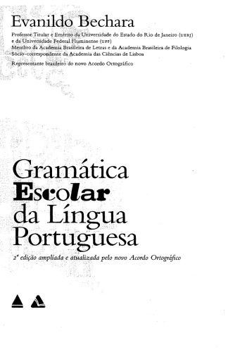 Gramática Escolar da Língua Portuguesa (Em Portuguese do Brasil)