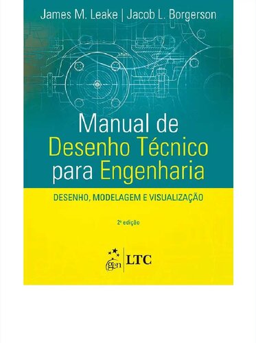 Manual de desenho técnico para engenharia.