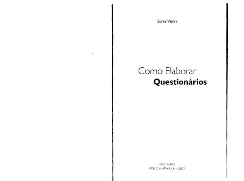 Como elaborar questionários