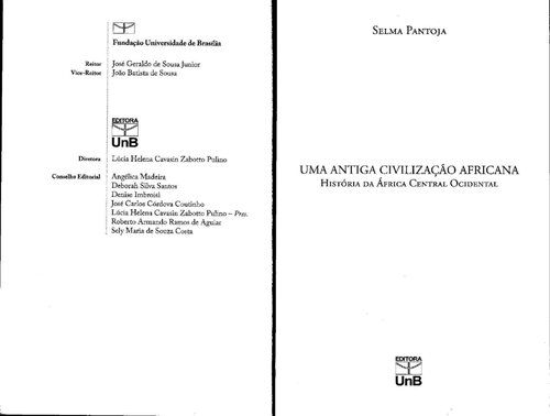 Uma Antiga Civilização Africana: História da Africa Central Ocidental