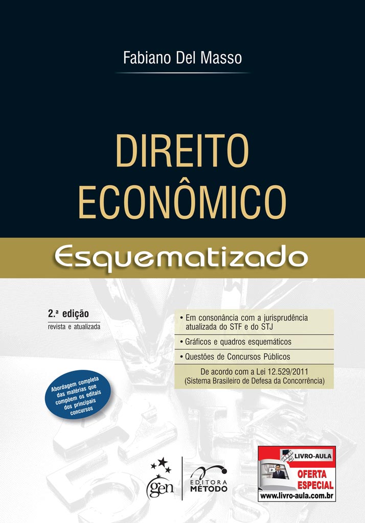 Direito econômico esquematizado (2a. ed.).