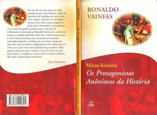 Os protagonistas anônimos da história : micro-história