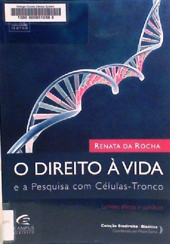 O direito à vida e a Pesquisa com Células-Tronco : Limites éticos e jurídicos