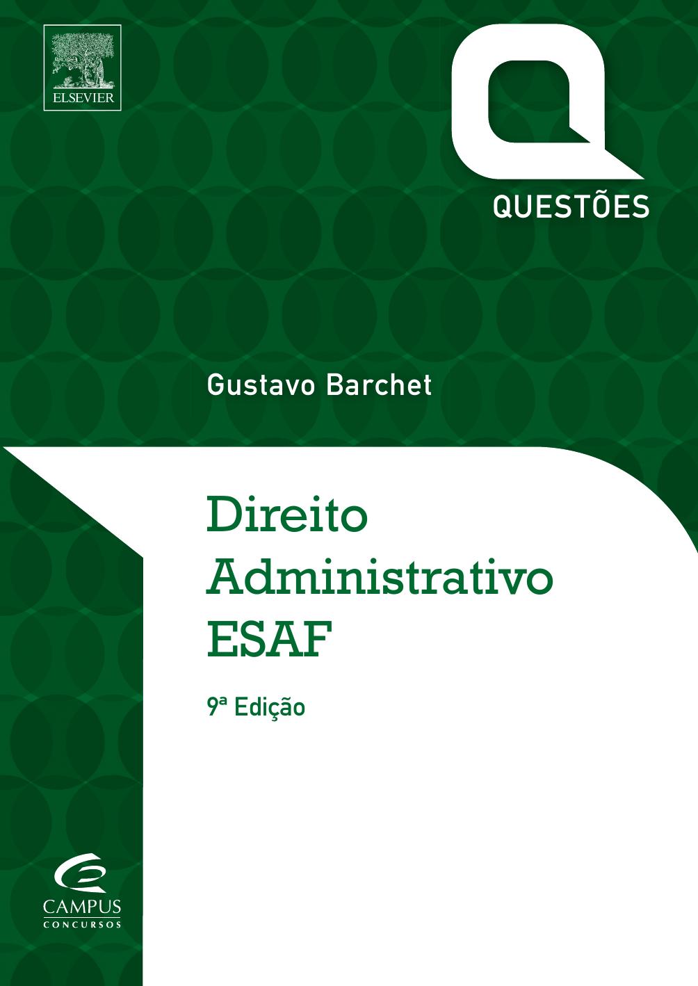 Direito Administrativo ESAF 9ª Edição