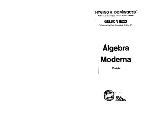 Álgebra moderna