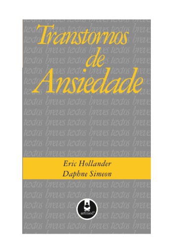 Transtornos de ansiedade.