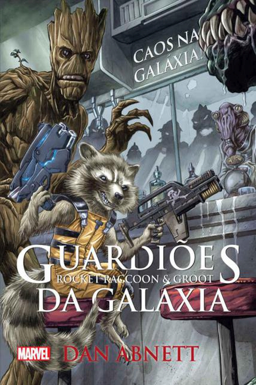 GUARDIOES DA GALAXIA - ROCCKET RACCOON & GROOT