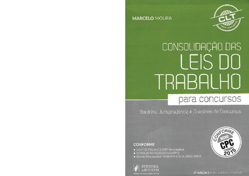 Consolidação das Leis do Trabalho para Concursos