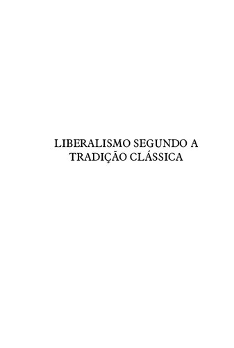 Liberalismo