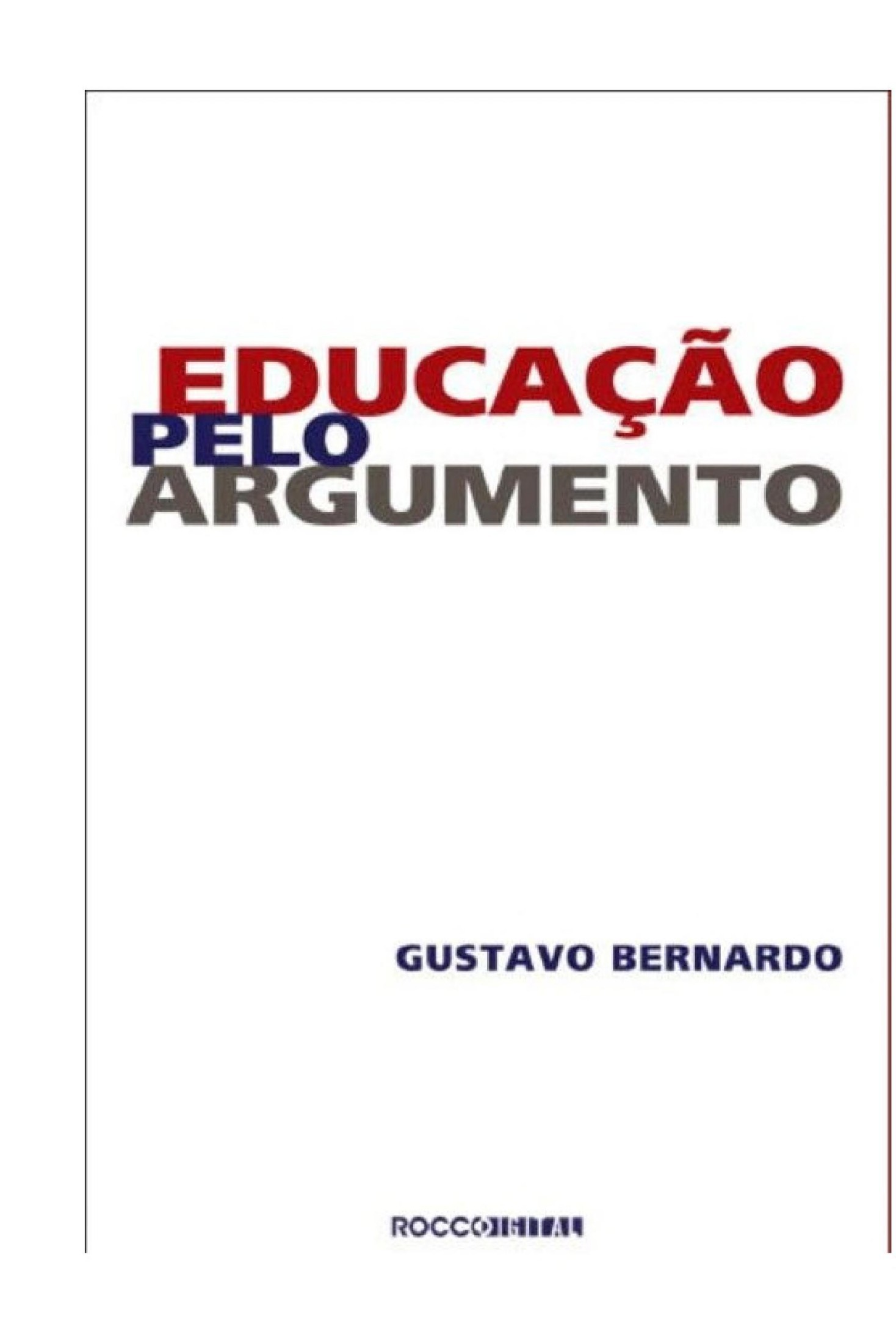 Educação pelo Argumento