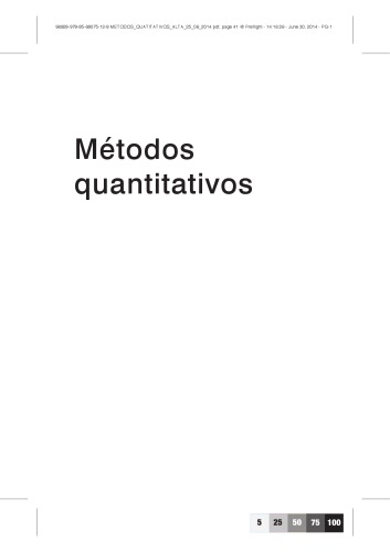 Métodos quantitativos