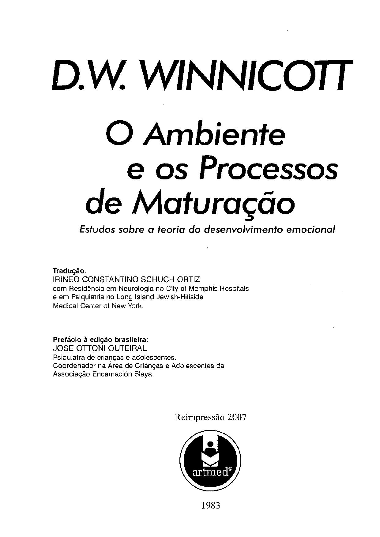 O Ambiente E Os Processos De Maturação