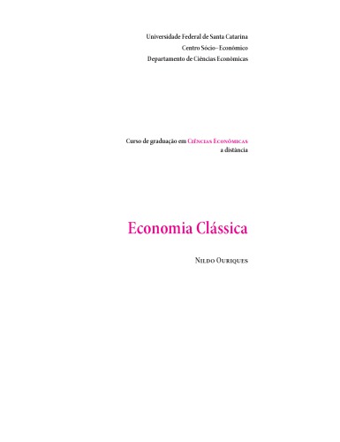 Economia clássica