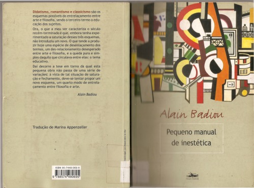 Pequeno manual de inestética