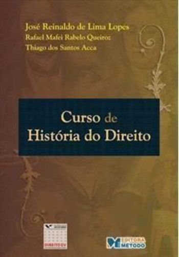 Curso de história do direito