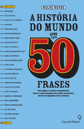 A história do mundo em 50 frases