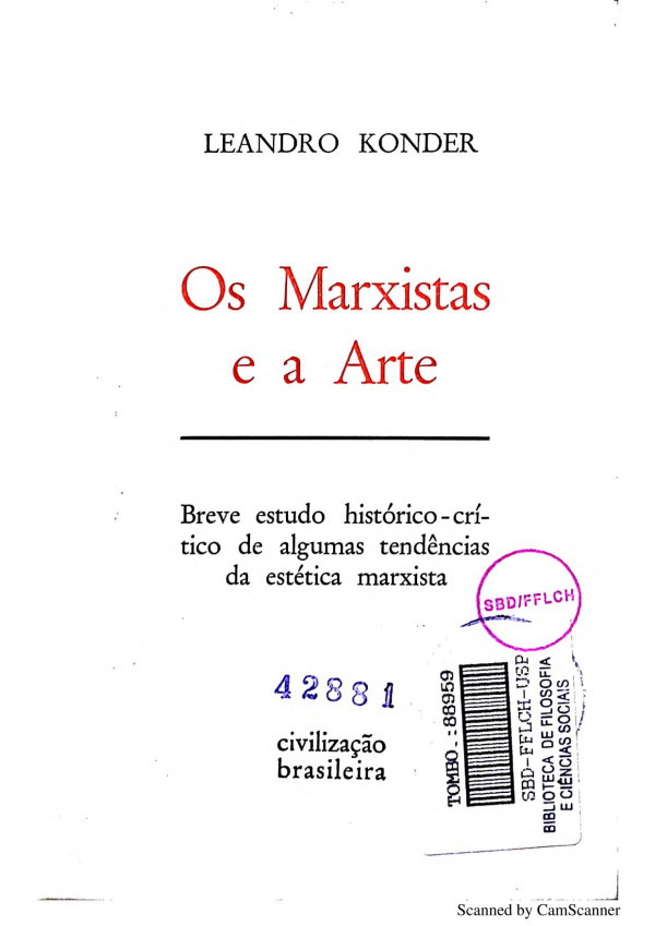 Os marxistas e a arte