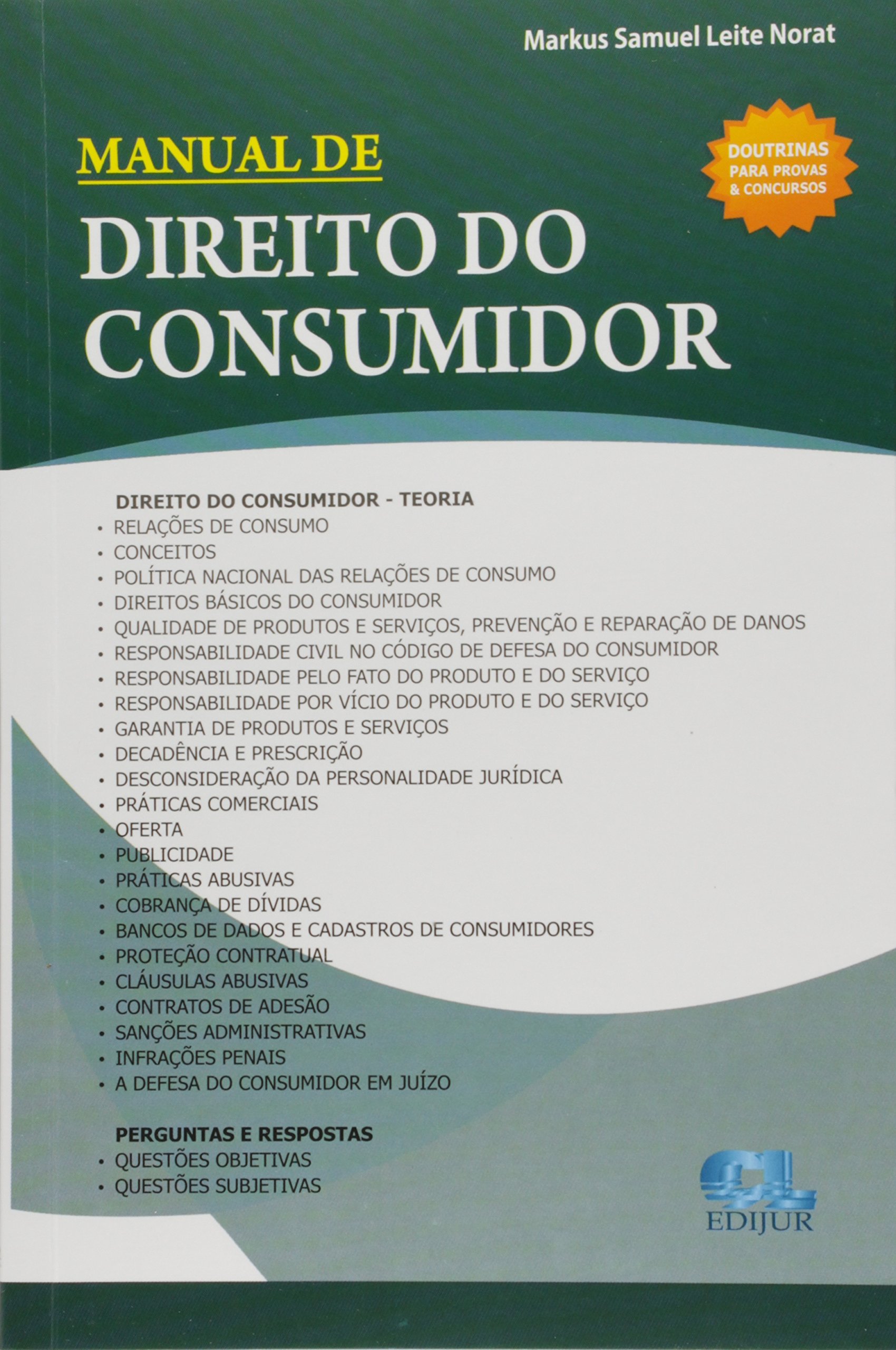 Manual de Direito do Consumidor