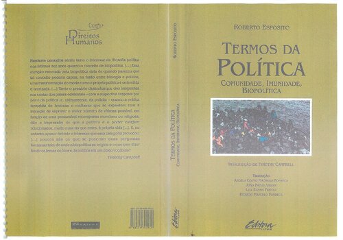 Termos da política: Comunidade, imunidade, biopolítica