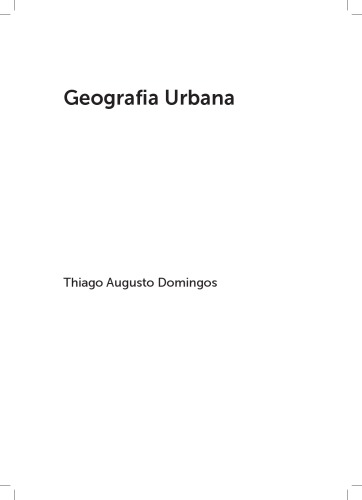 Geografia Urbana