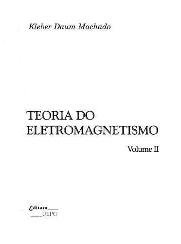 Teoria do eletromagnetismo.