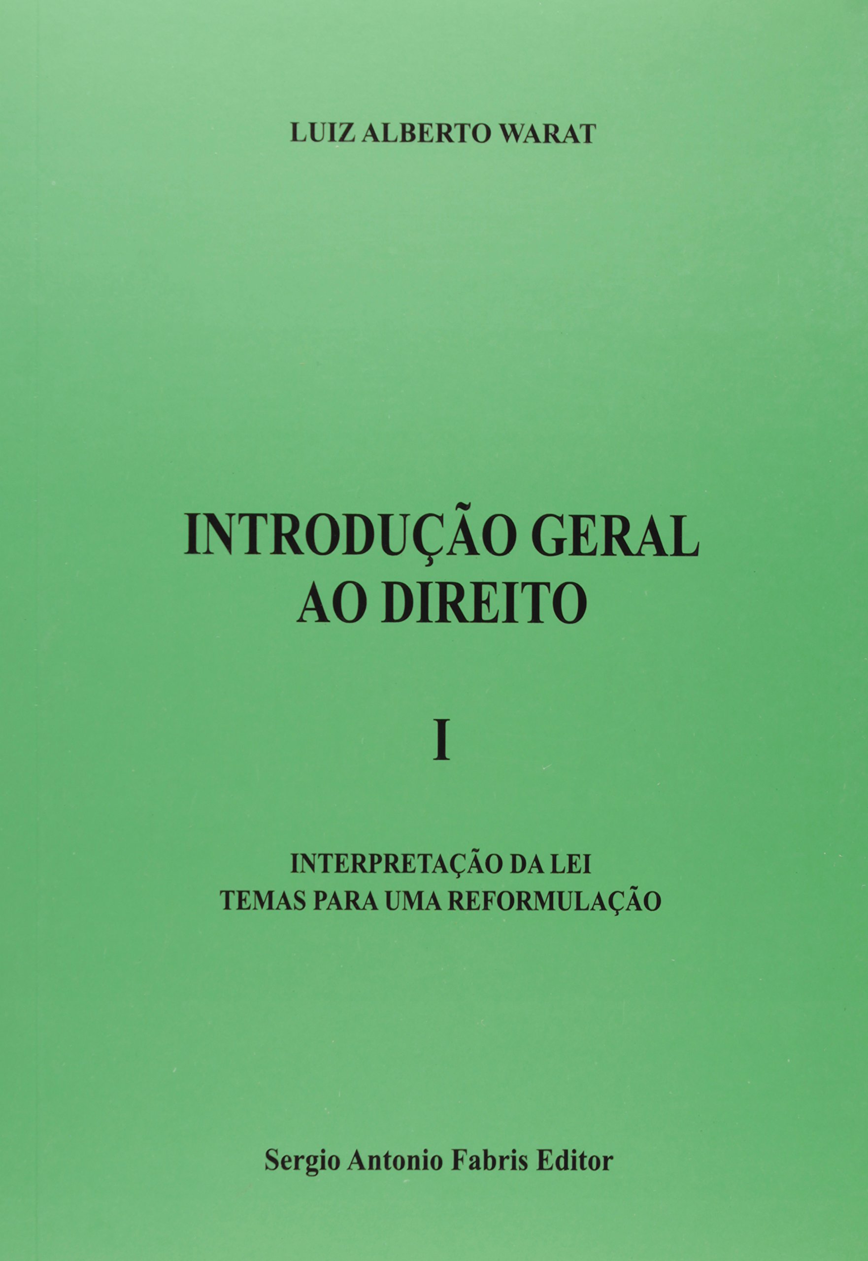 Introdução geral ao direito