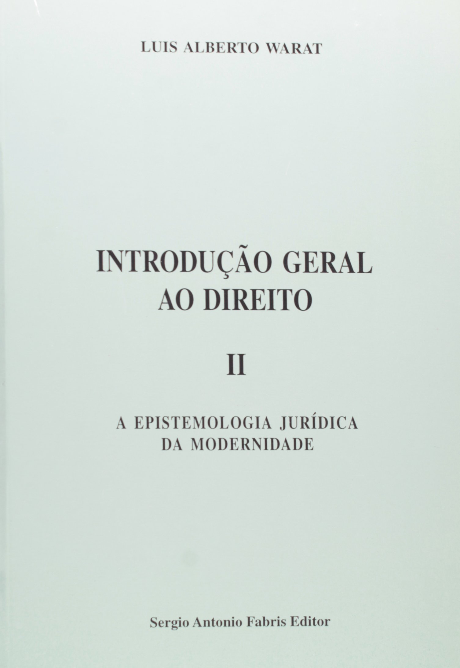 Introdução geral ao direito