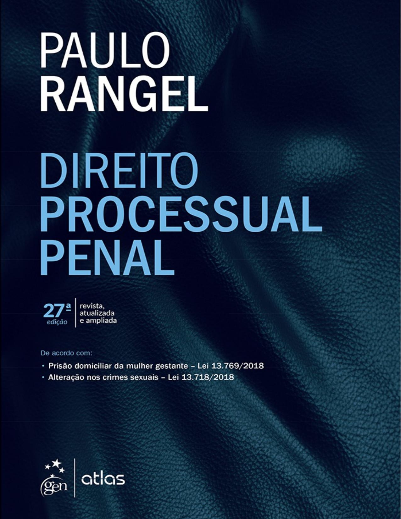 Direito Processual Penal, 27ª Edição