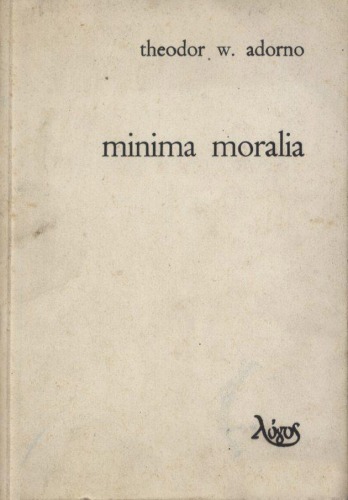 Minima Moralia