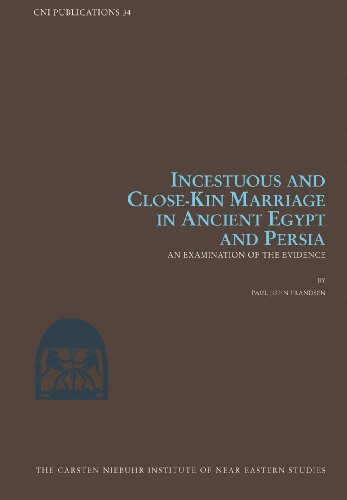 Incestuous and Close-Kin Marriage in Ancient Egypt and Persia