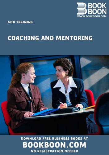 Coaching and Mentoring