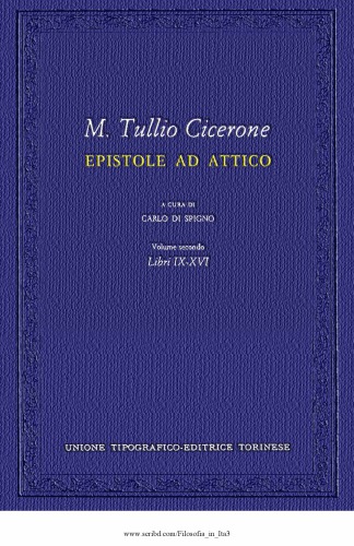 Epistole ad Attico