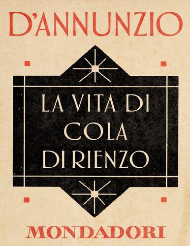 La vita di Cola di Rienzo