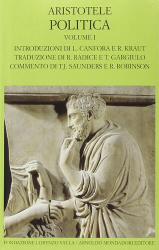 Politica. Volume I. (Libri I-IV)