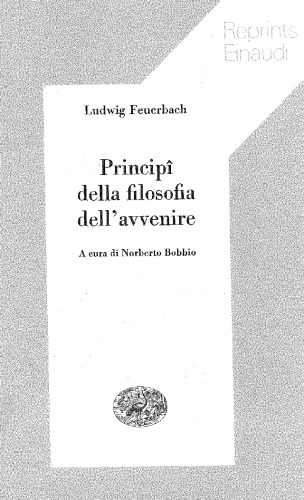 Principi della filosofia dell'avvenire