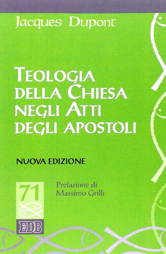 Teologia della chiesa negli Atti degli apostoli