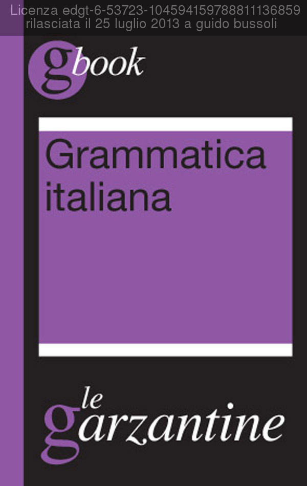 Grammatica italiana