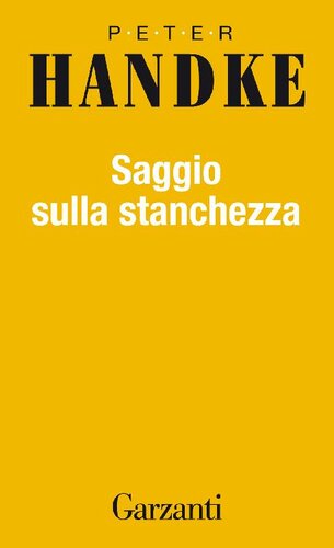 Saggio sulla stanchezza