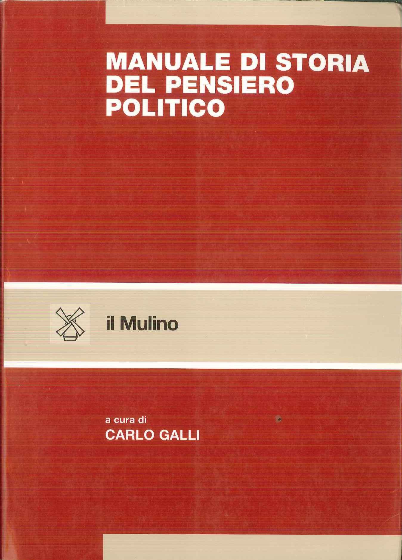 Manuale di storia del pensiero politico