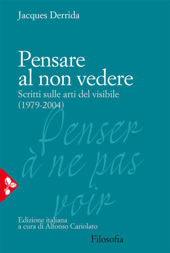 Pensare al non vedere : scritti sulle arti del visibile : 1979-2004