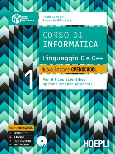 Corso di informatica. Linguaggio C e C++. Per le Scuole superiori. Con CD-ROM