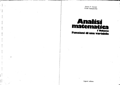 Analisi Matematica