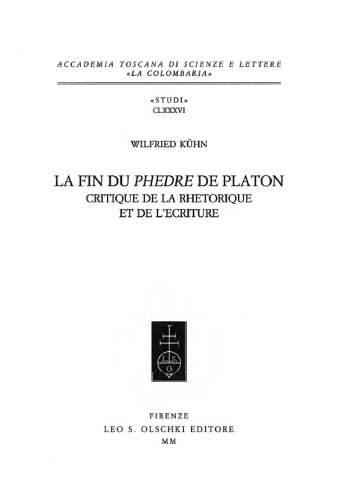 La Fin Du Phedre De Platon