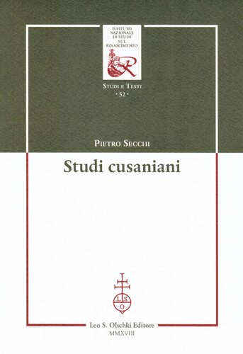 Studi cusaniani