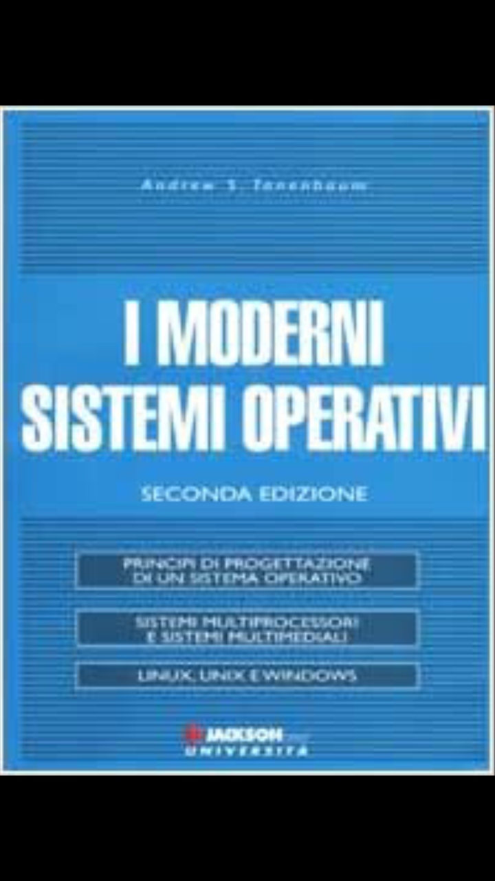 I moderni sistemi operativi