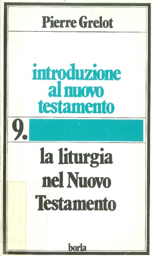 La liturgia nel Nuovo Testamento